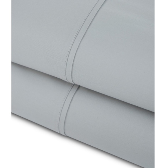 Everyday Home Trident 300 Thread Count 100% Cotton 4-Pc. Sheet Set, King - White - Picture 11 of 14